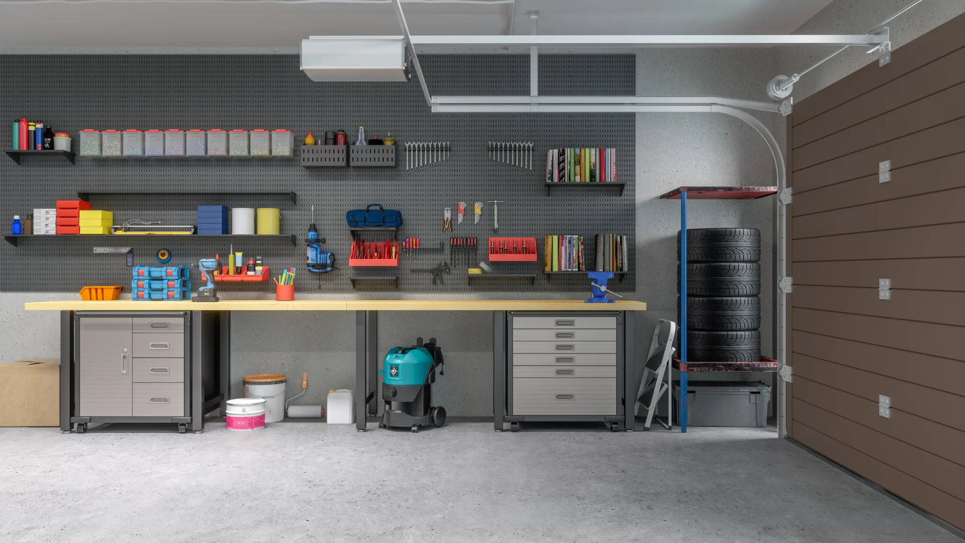 Garage reinigen vor der Wohnungsabgabe – Ölflecken und Boden professionell entfernen