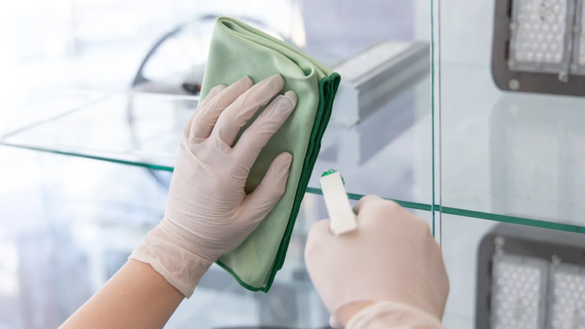 Professionelle Glasreinigung – streifenfreie Reinigung von Fenstern, Schaufenstern und Glasflächen in Zürich